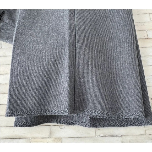 NWOT Lands End Girls Uniform Pants, Gray, Size 14 -No hem (32 Length)Brand New - Picture 7 of 8